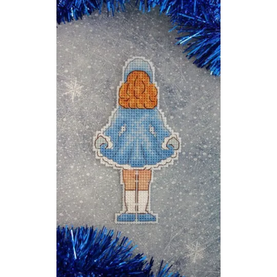 Nouvel An. Flocon de neige Fille SR-902