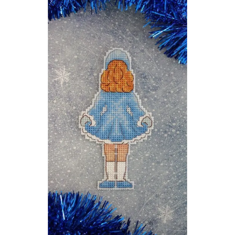 Nouvel An. Flocon de neige Fille SR-902