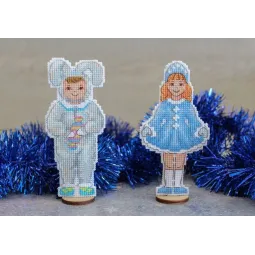 Новый год. Снежинка девочка SR-902