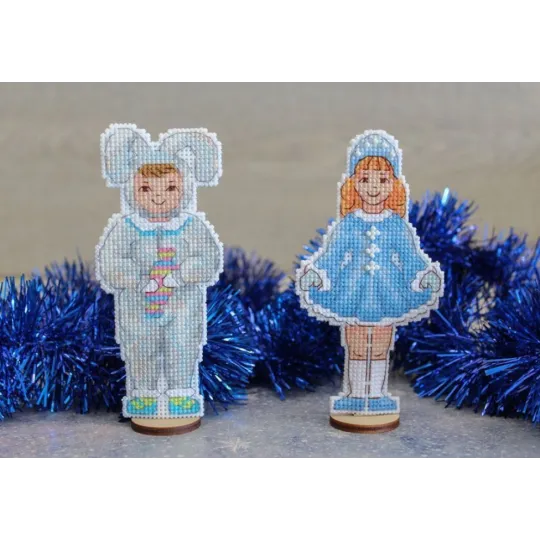 Nouvel An. Flocon de neige Fille SR-902