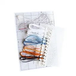 Neujahr. Schneeflocke Mädchen SR-902