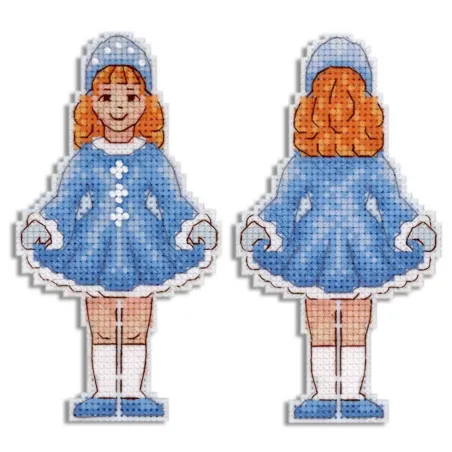 Nouvel An. Flocon de neige Fille SR-902