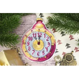 Décoration de sapin de Noël. Clock SR-907