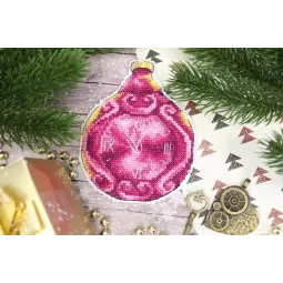 Décoration de sapin de Noël. Clock SR-907