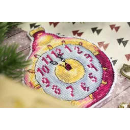 Украшение для елки. Часы SR-907