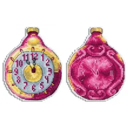 Weihnachtsbaumschmuck. Uhr SR-907