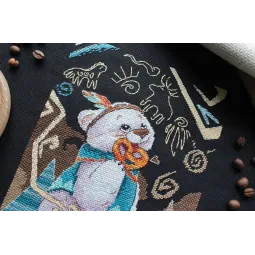 Kreuzstich-Set "Himmelskaleidoskop" 20x15 cm SNV-876