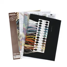 Kit de point de croix « Kaléidoscope céleste » 20x15 cm SNV-876