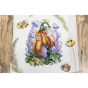 Cross stitch kit "Pumpkin House" 19x14 cm SM-752