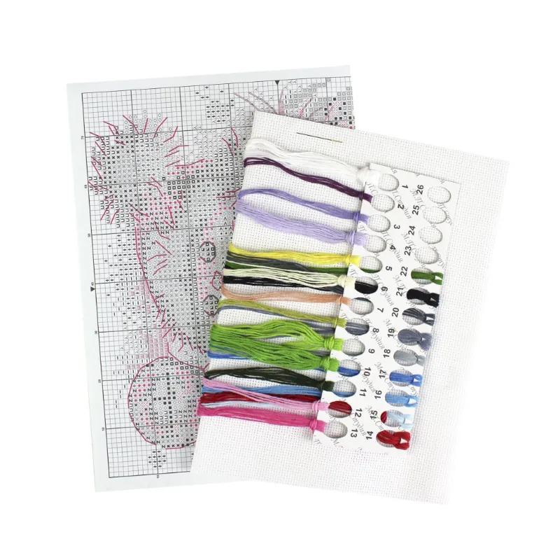 Cross stitch kit "Winter bird" 15x14 cm SM-757 (D)