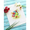Kreuzstich-Set „Romantischer Drache“ 15x15 cm SM-758