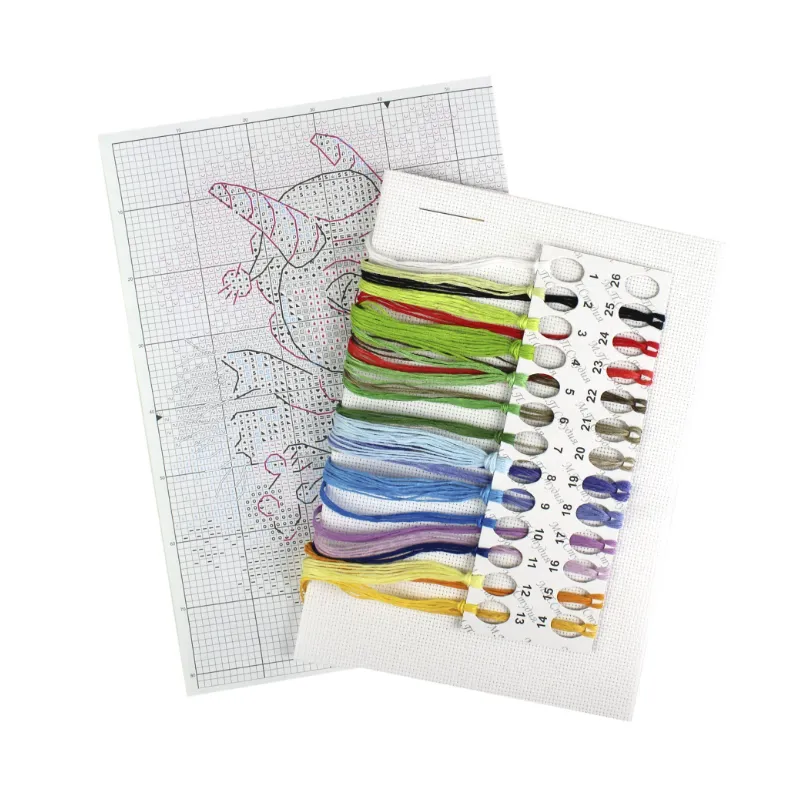 Kreuzstich-Set "Blendendes Outfit" 15x15 cm SM-760 (D)