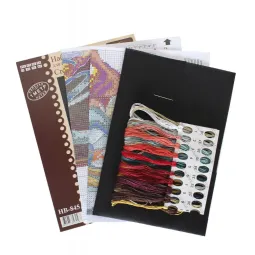 Kreuzstich-Set "Philosophie des Ostens" 27x15 cm SNV-845