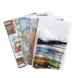 Kit de point de croix "Joyeux orchestre" 25x32 cm SNV-871
