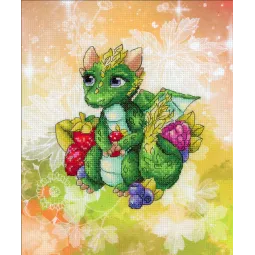 Kit de point de croix "Gardien de la Terre" 13x12cm SRK-710
