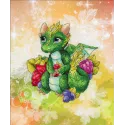 Набор для вышивания крестиком "Хранитель Земли" 13x12cm SRK-710