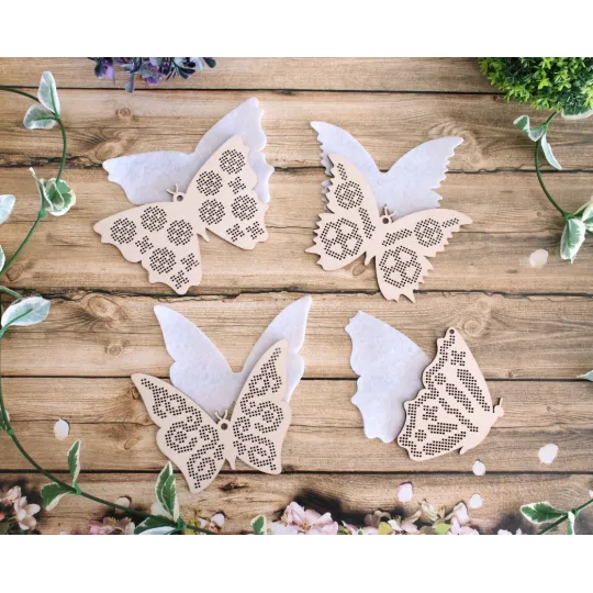 Заготовки для вышивки "Бабочки" OR-293