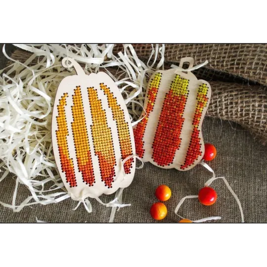 Blancs de broderie « Citrouilles » OR-294