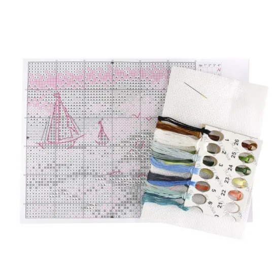 Cross stitch kit "On the sea wave" SM-642