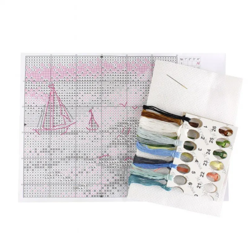 Cross stitch kit "On the sea wave" SM-642