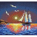 Cross stitch kit "In the open sea" SM-658