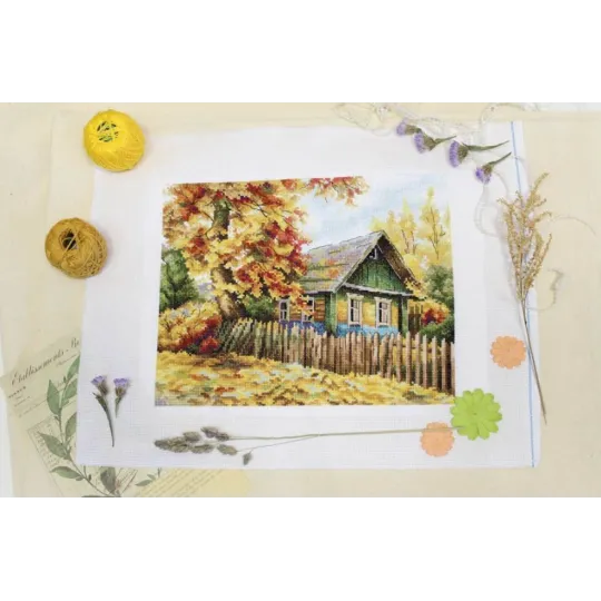 Cross stitch kit "House on the hill" SNV-839