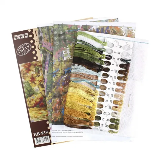 Набор для вышивания крестом "Дом на холме" SNV-839