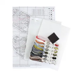 Kit de point de croix "Oiseaux exprimés. Aimants" SR-892
