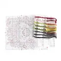 Toile hydrosoluble kit point de croix "Hérisson" SV-811