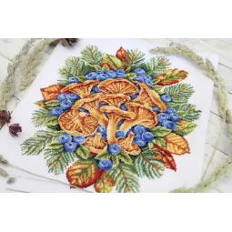 Набор для вышивания крестом "Forest Treasures" SNV-772