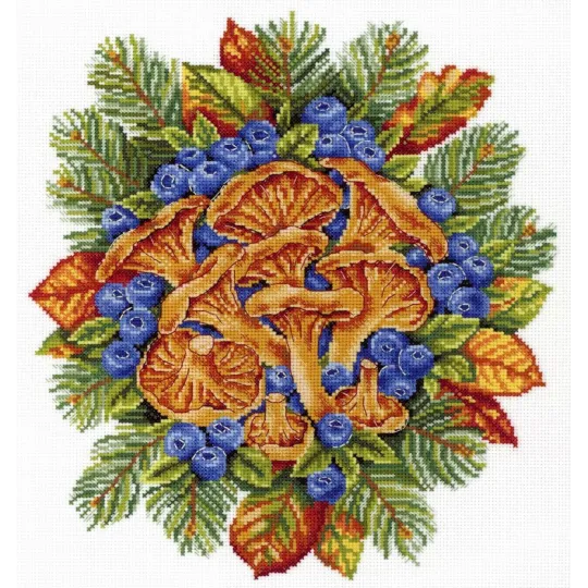Cross stitch kit "Forest Treasures" SNV-772 (AS)