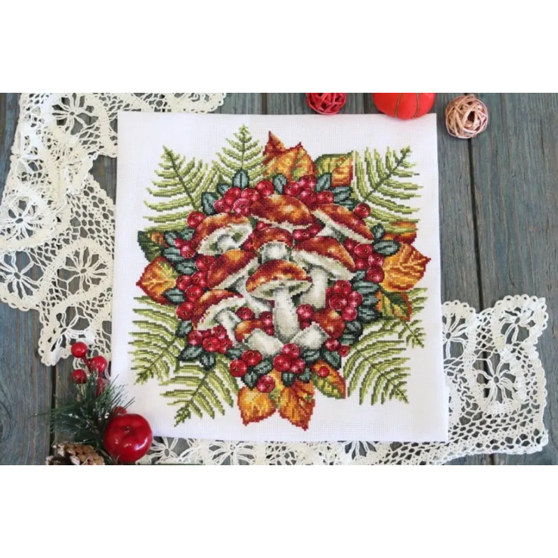 Cross stitch kit "Along forest paths" SNV-782