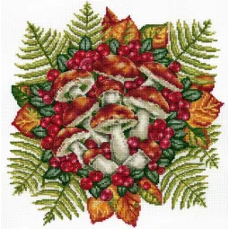 Набор для вышивания крестиком "По лесным тропинкам" SNV-782