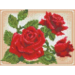 Diamond Painting Set „Junge Rose“ 20*15 cm AM1446