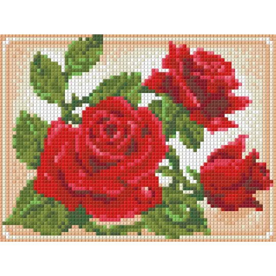 Diamond Painting kit "Young Rose" 20*15 cm AM1446