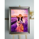 Paint by Numbers kit Lavender aromas 40x50 cm W014