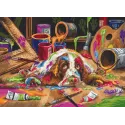 Набор для вышивания крестиком "Puppy Picasso" 40x29cm SB2415