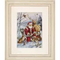 Набор для вышивания крестом «Лесные друзья» 30x43см SBU5022