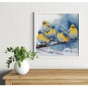 Набор для вышивания крестом "Eastern Bluebirds" 22x21cm SBU5028