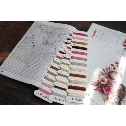 Набор для вышивания крестиком "Птицы - Весна" 22x21см SB2420