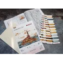 (Discontinued) Kit de point de croix compté "Renard sur l'île" 34x25cm SCD006