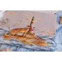 (Nicht mehr im Sortiment) Gezählter Kreuzstich-Set "Fuchs auf Insel" 34x25cm SCD006