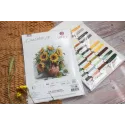 Counted Cross Stitch kit "The Sunflowers" 28x30cm SB7021