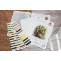 Counted Cross Stitch kit "The Sunflowers" 28x30cm SB7021