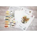 Counted Cross Stitch kit "Vase with Sunflower" 24x27cm SB7025