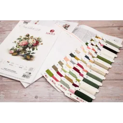 Zählkreuzstich-Set "Vase mit Rosen" 31x30cm SB7026