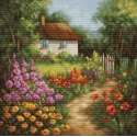 Счетный крест Комплект «Деревенский дом» 30x30cm SBU5029
