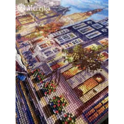 Zählmuster-Kreuzstich-Set "Amsterdam" 30x39,5 SK232