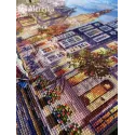 Набор для счетной вышивки крестом "Амстердам" 30x39,5 SK232