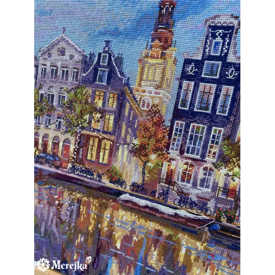 Suskaičiuotas siuvinėjimo kryželiu rinkinys "Amsterdam" 30x39,5 SK232